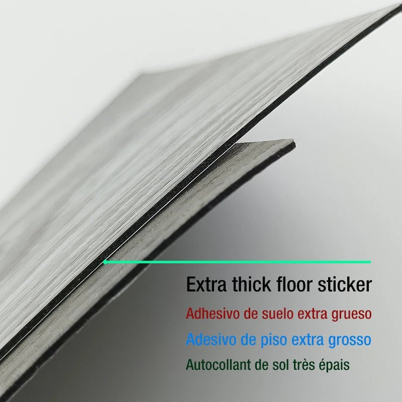 10 Miếng Dán Sàn PVC 3D Gỗ Dày Chống Thấm Bền Dễ Dán - Daisan Store