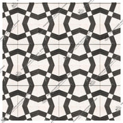 Modern 10mm White Lantern Pattern Natural Stone Mosaic Floor Tile Rectangle for Interior Walls Bedroom Kitchen Hotel Living Room