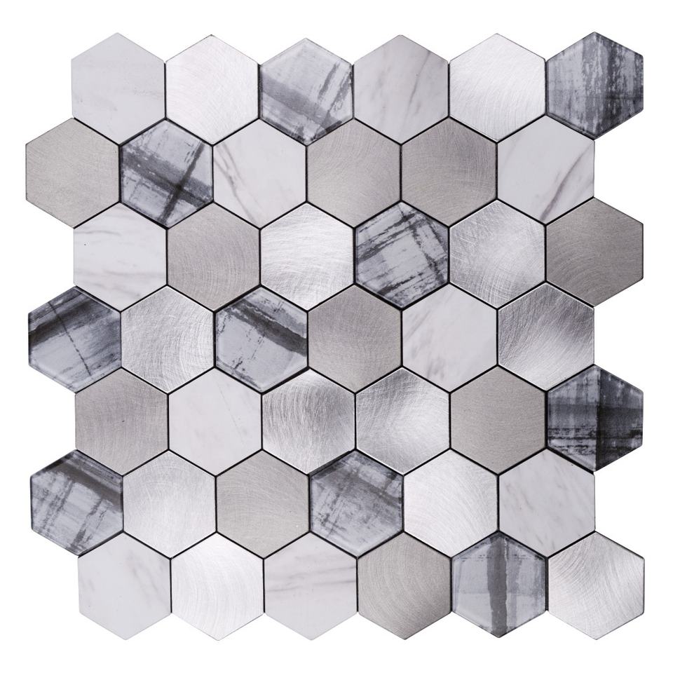 Gạch Mosaic Kính Đá Bóc Dán Ốp Tường