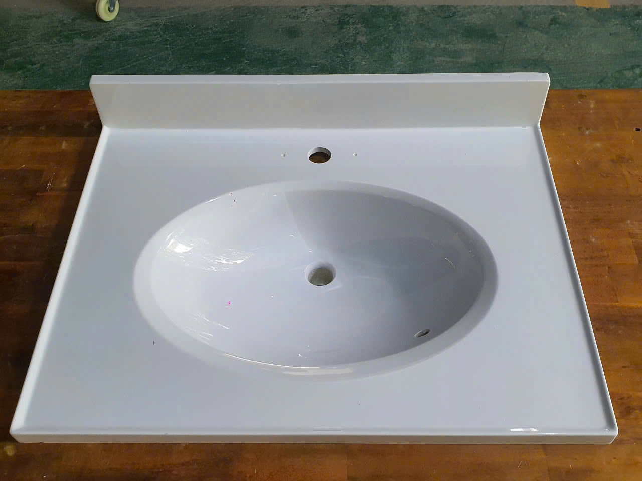Chậu đơn Oval mã PS-2519OW KT 635x483mm