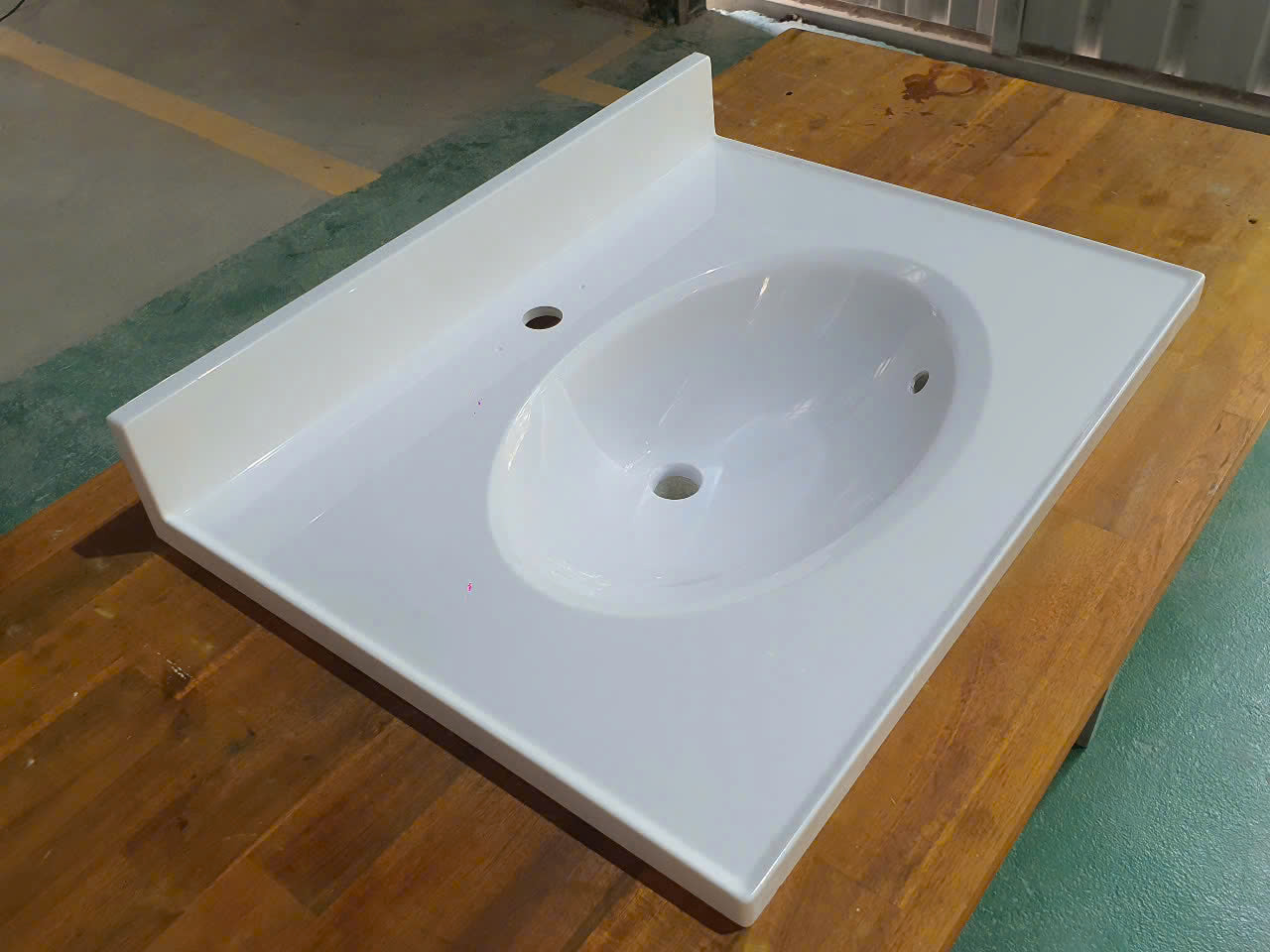 Chậu đơn Oval mã PS-2519OW KT 635x483mm