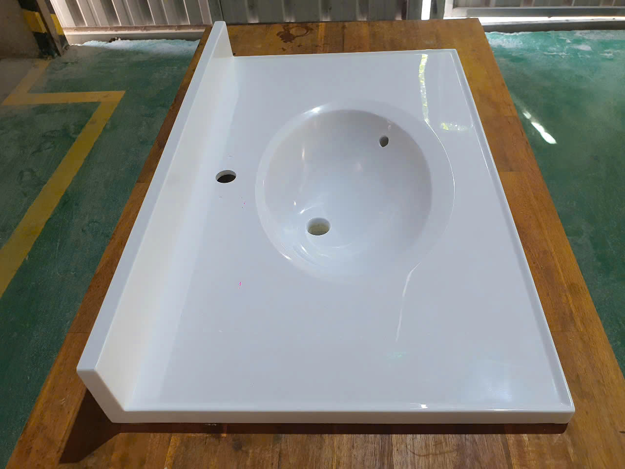 Chậu đơn Oval mã PS-3119OW KT 787x483mm