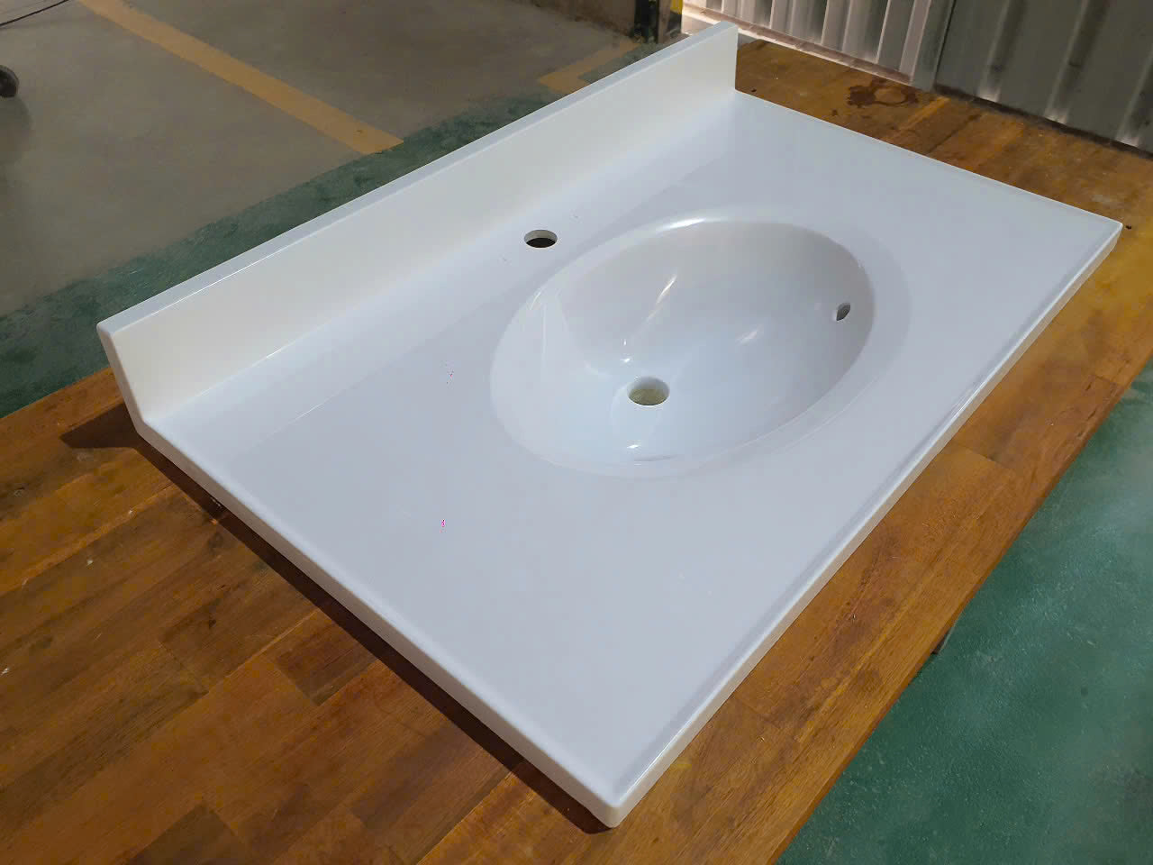 Chậu đơn Oval mã PS-3119OW KT 787x483mm