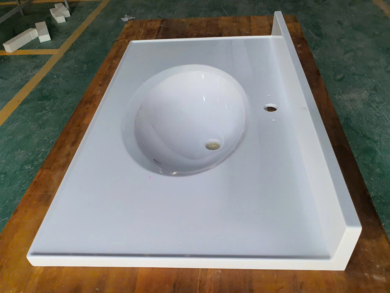 Chậu đơn Oval mã PS-3119OW KT 787x483mm