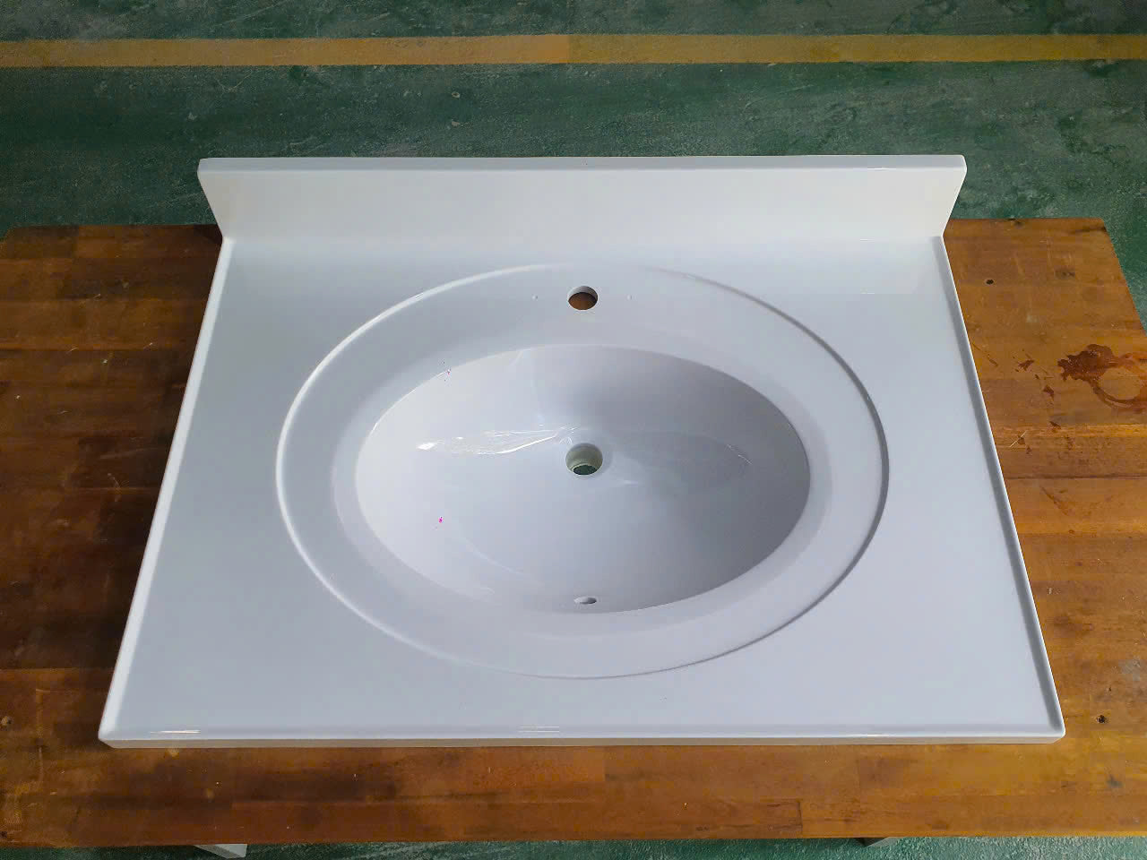 Chậu đơn Oval mã PS-3122OW KT 787x559mm