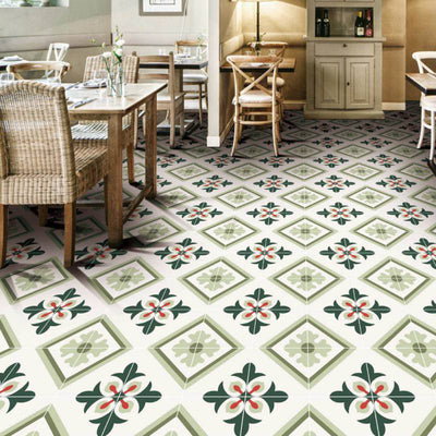 Gạch Bông Trang Trí 200x200 DC261 Vàng Nghệ Thuật