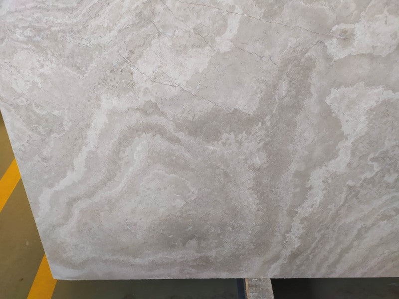 Đá Cẩm Thạch Đánh Bóng Xám Bạc Thật Vân Mây Tự Nhiên Mới Trung Quốc Tấm Lớn và Gạch Lát Sàn