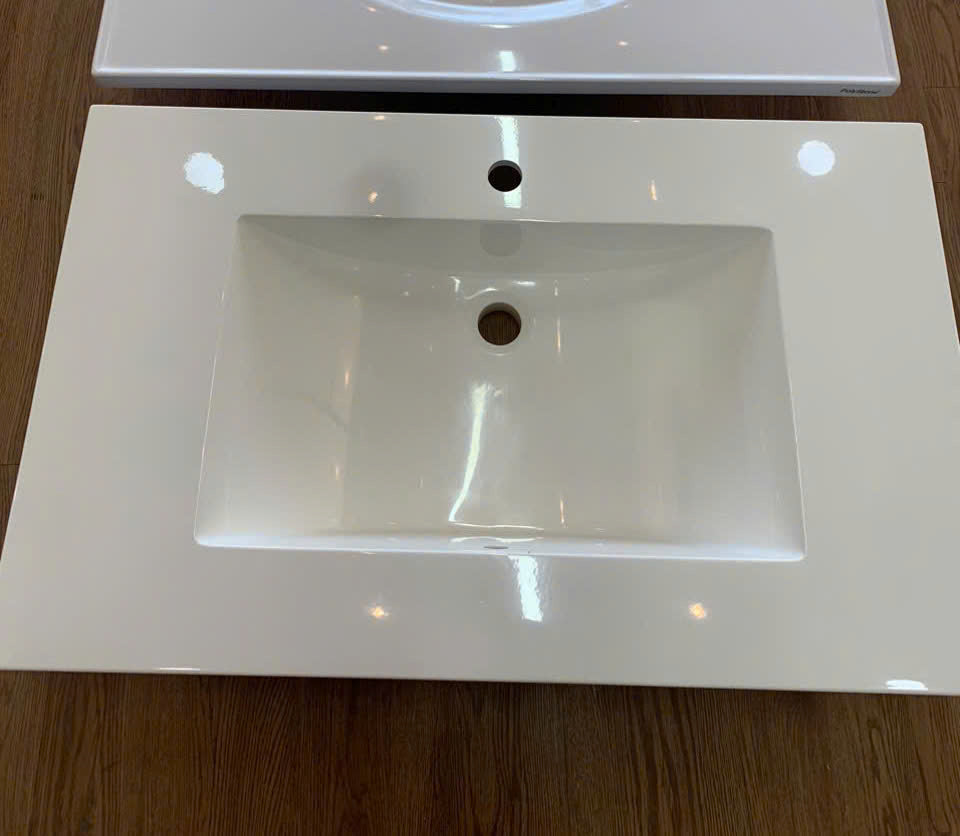 Chậu rửa mặt lavabo chữ nhật mã PSV0101KR-3119 KT 787x483mm
