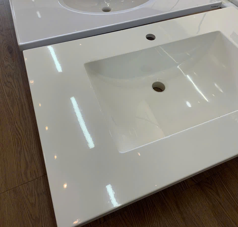 Chậu rửa mặt lavabo chữ nhật mã PSV0101KR-3119 KT 787x483mm
