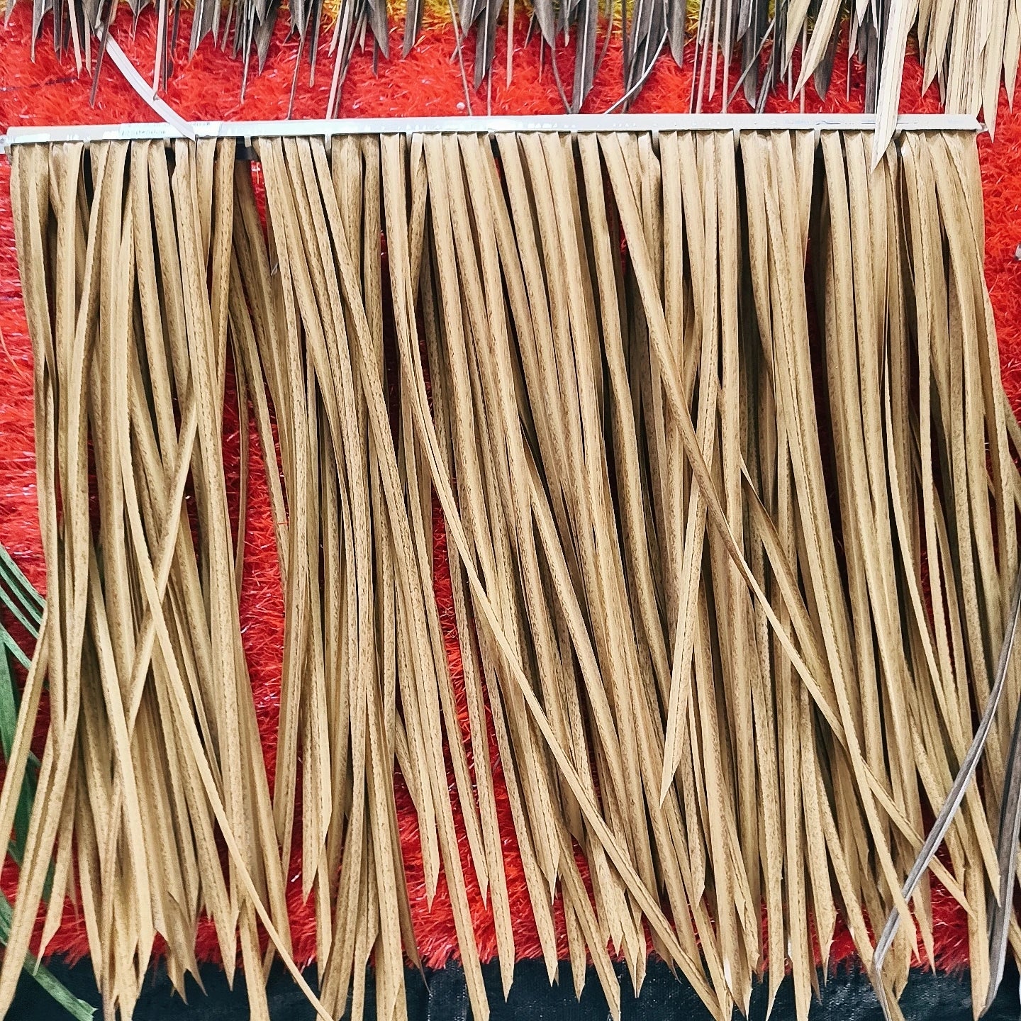 Hawaiian Bar Synthetic Palm Faux Thatch Faux Thatch Roof Artificial Thatch Roof Tile