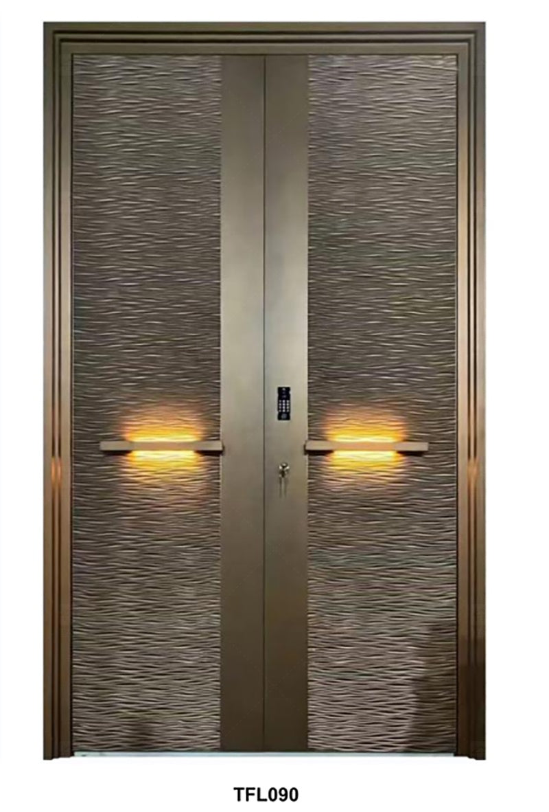 Cửa Chính Đôi Ngoại Thất Sang Trọng Hiện Đại Cho Biệt Thự