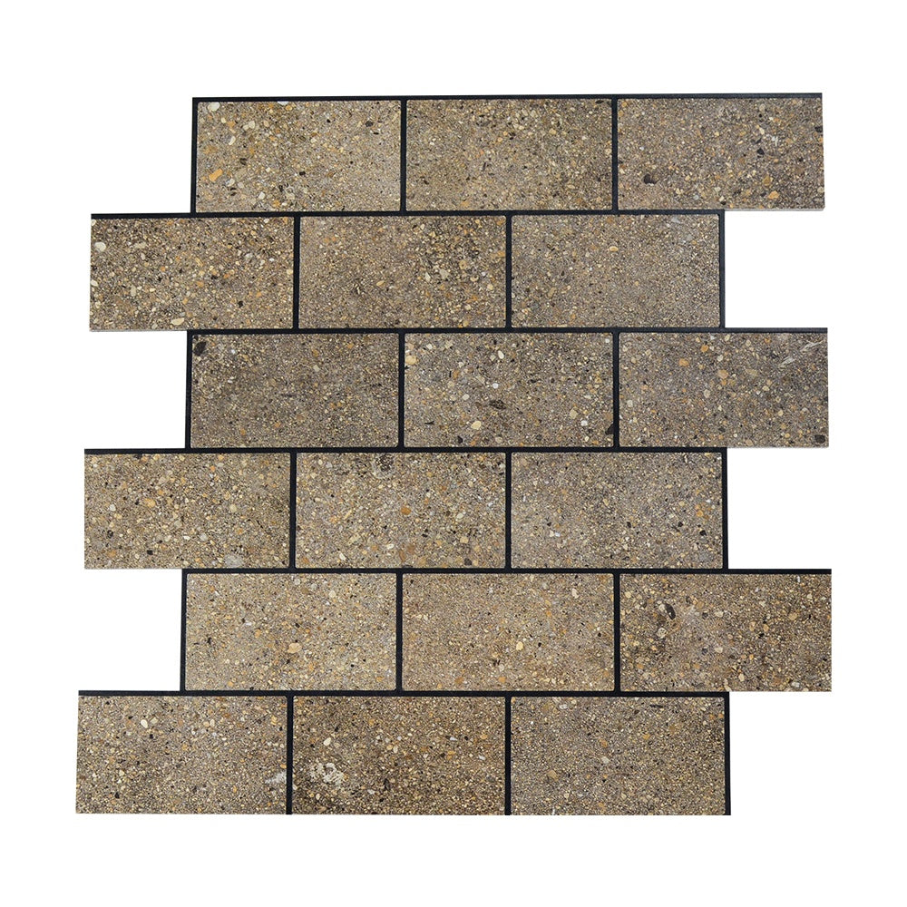 Gạch Ốp Tường Bếp Tự Dán Vân Đá Kiểu Thẻ Dày 4mm