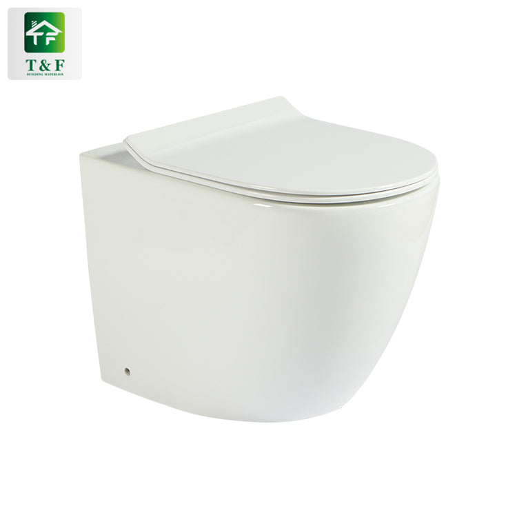 Bồn Cầu Hai Khối Sứ Trắng Xả Siphon P-Trap