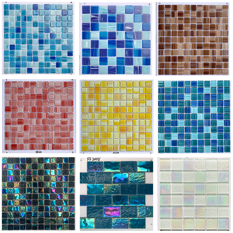 Gạch Mosaic Thiết Kế Đặc Biệt Kiểu Gạch Thủ Công Cắt Tia Nước 3D Ốp Tường Chống Bắn Bếp Và Hồ Bơi Kích Thước 23x98/15x145mm