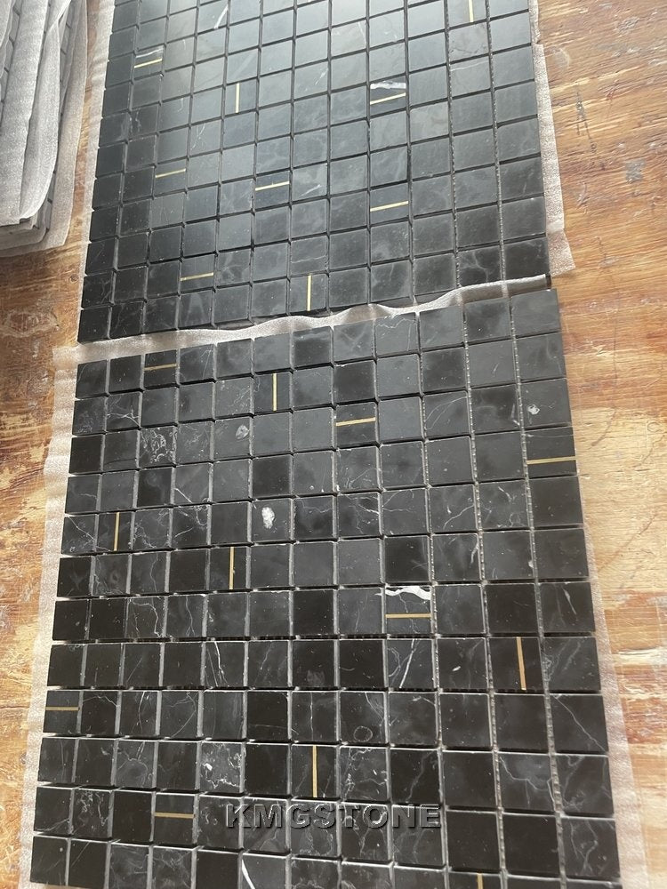 Gạch Mosaic Đá Tự Nhiên Xanh Lá Trang Trí Nhà Cửa và Sàn Phòng Tắm