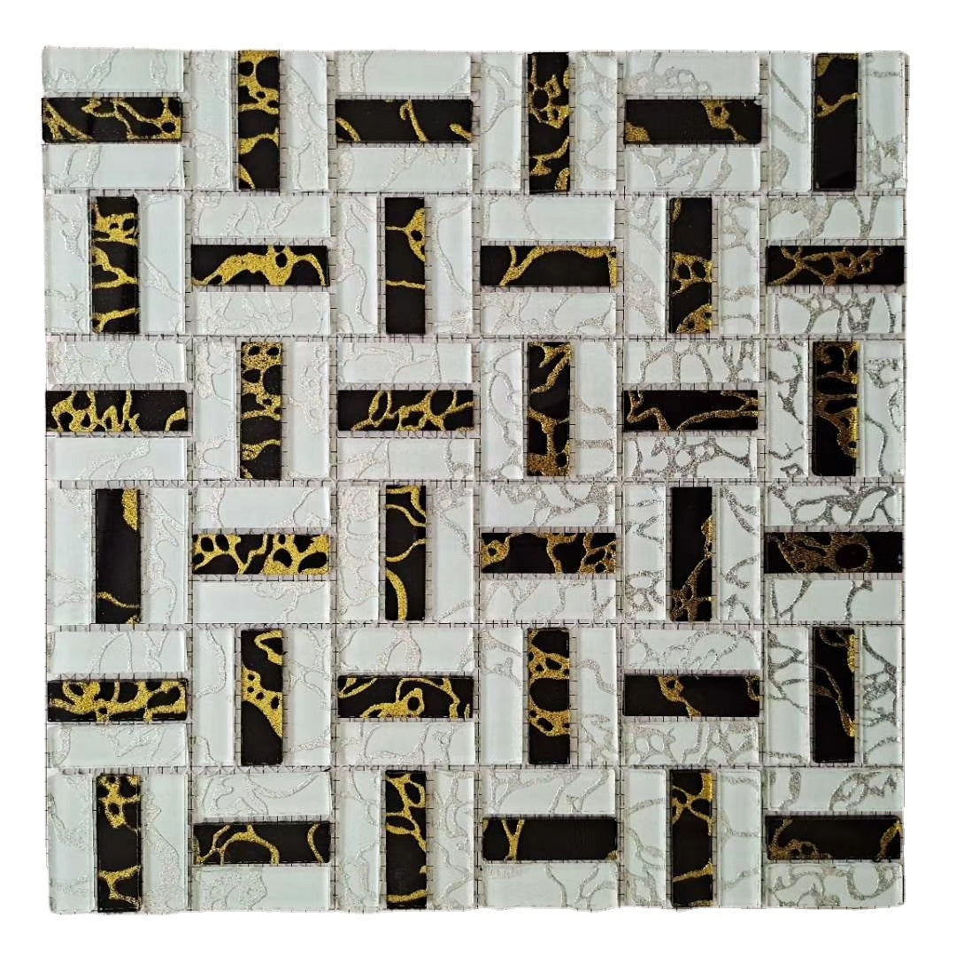 Gạch Kính Mosaic Pha Lê Chất Lượng Cao, Mosaic Thủy Tinh Dùng cho Phòng Tắm