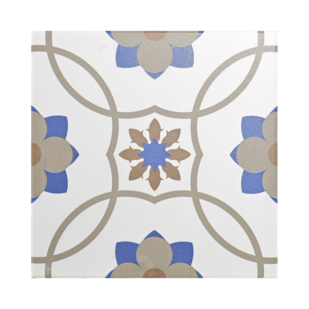 Gạch ceramic giả cổ 200x200 men mộc Provence