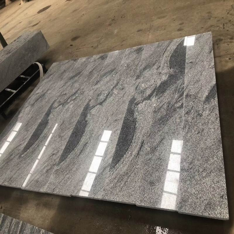 Tấm Đá Granite Juparana Sóng Nắng Xám Tro Cát