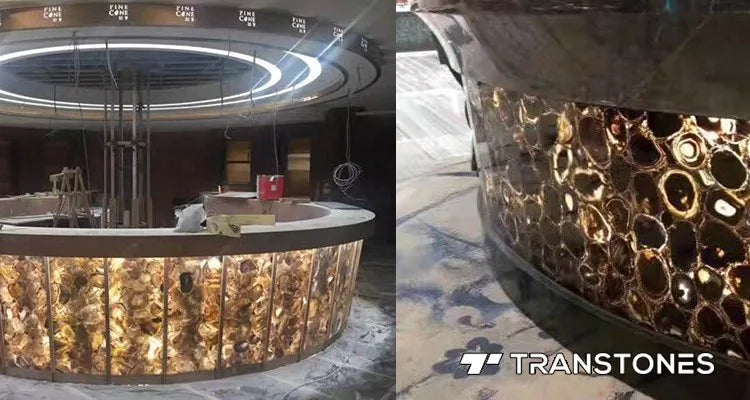 Gạch Đá Mã Não Xanh Tự Nhiên Cao Cấp Thủ Công