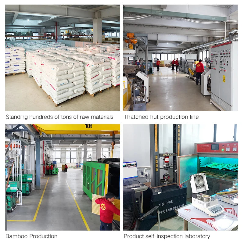 Ngói Lá Cọ Nhân Tạo Chống Cháy Chống UV Chống Nước