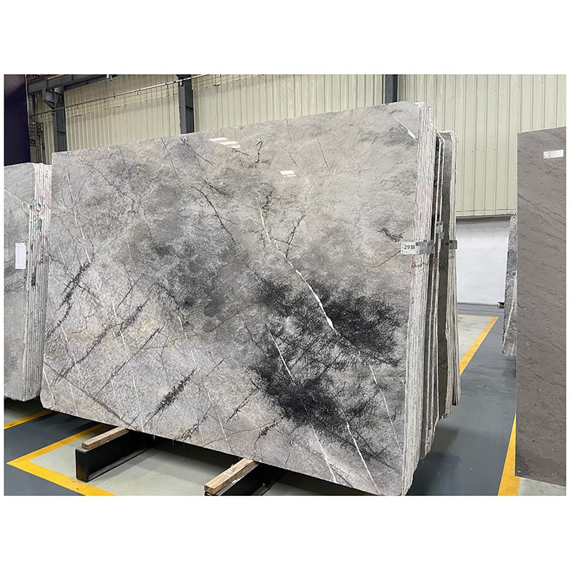Ngọc Thạch Trắng Xám Ốp Sàn Tường Cao Cấp
