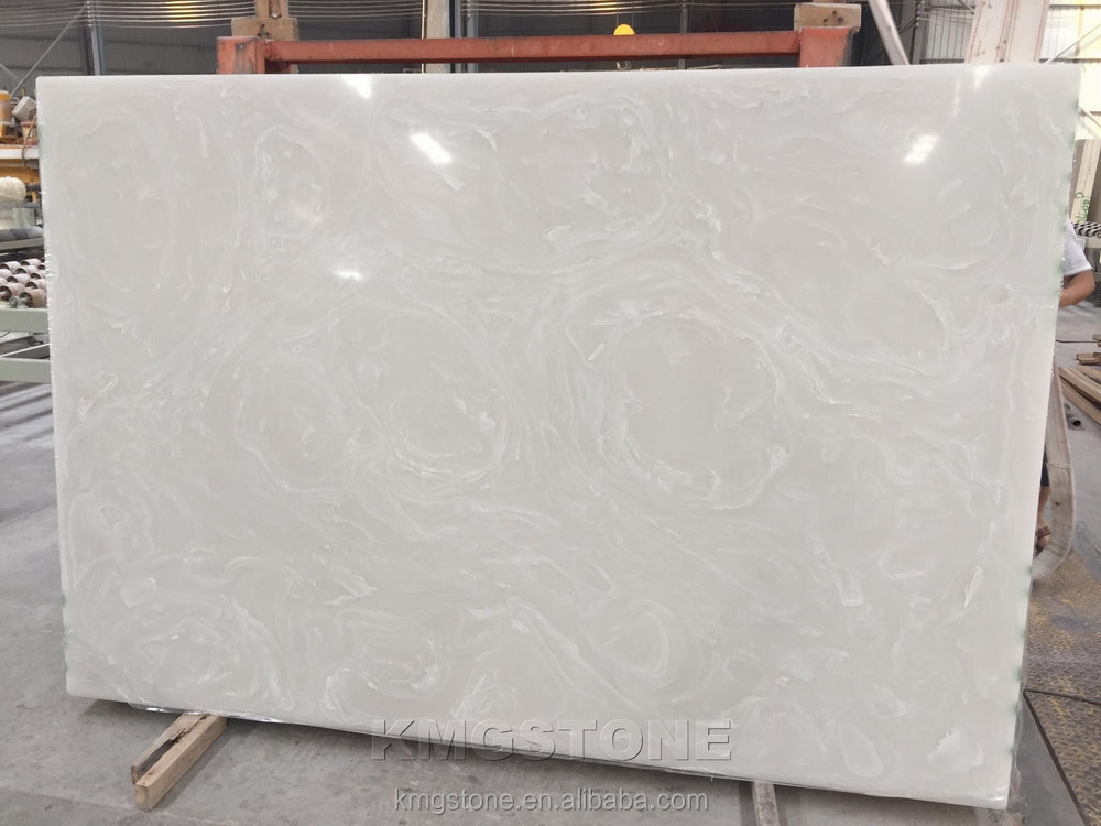 Tấm Đá Cẩm Thạch Onyx Trắng Tùy Chỉnh