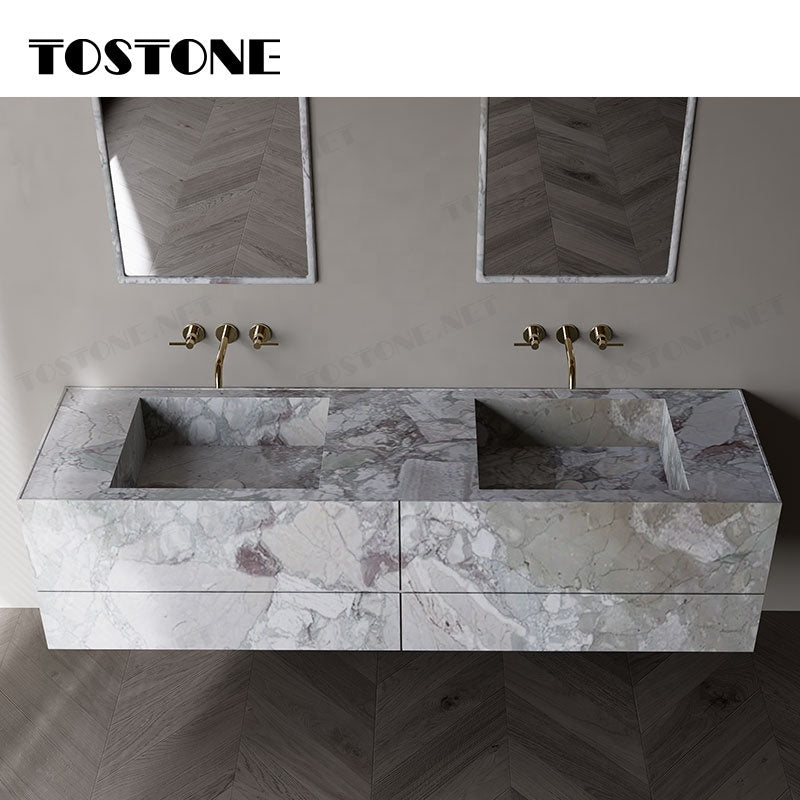 Tostone Bàn Trang Điểm Sang Trọng Cẩm Thạch Monet Phong Cách Hiện Đại, Lắp Ráp Sẵn Dùng Cho Trang Trí Nội Thất Căn Hộ, Biệt Thự, Khách Sạn