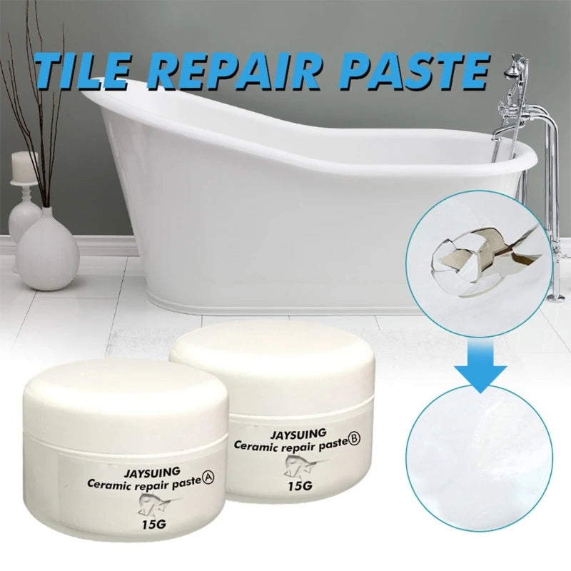 Keo Sửa Chữa Gốm Sứ - Dán Nứt, Mẻ Bồn & Gạch