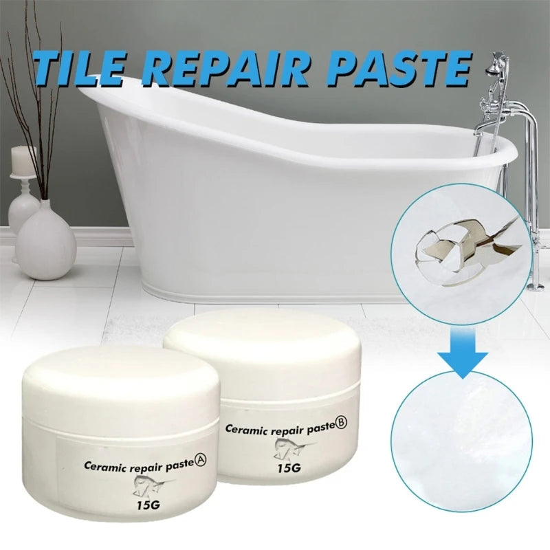 Keo Sửa Chữa Gốm Sứ - Dán Nứt, Mẻ Bồn & Gạch