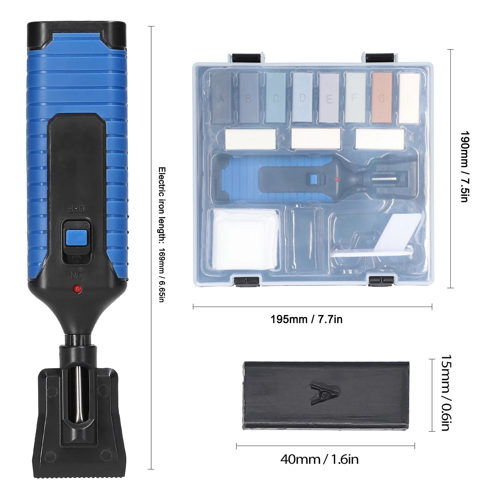 Bộ Dụng Cụ Sửa Chữa Gạch Men - Đầy Đủ & Tiện Lợi