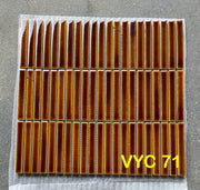 Gạch Mosaic que đũa nâu