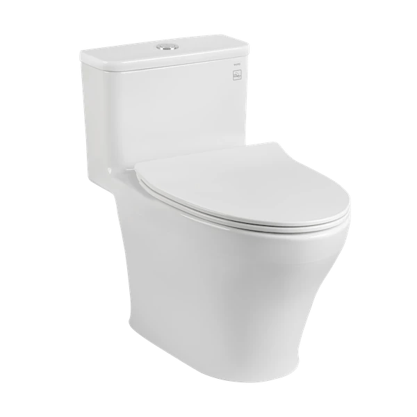 Bàn cầu một khối kèm nắp đóng êm TC600VS MS857DT8XW - Daisan Store