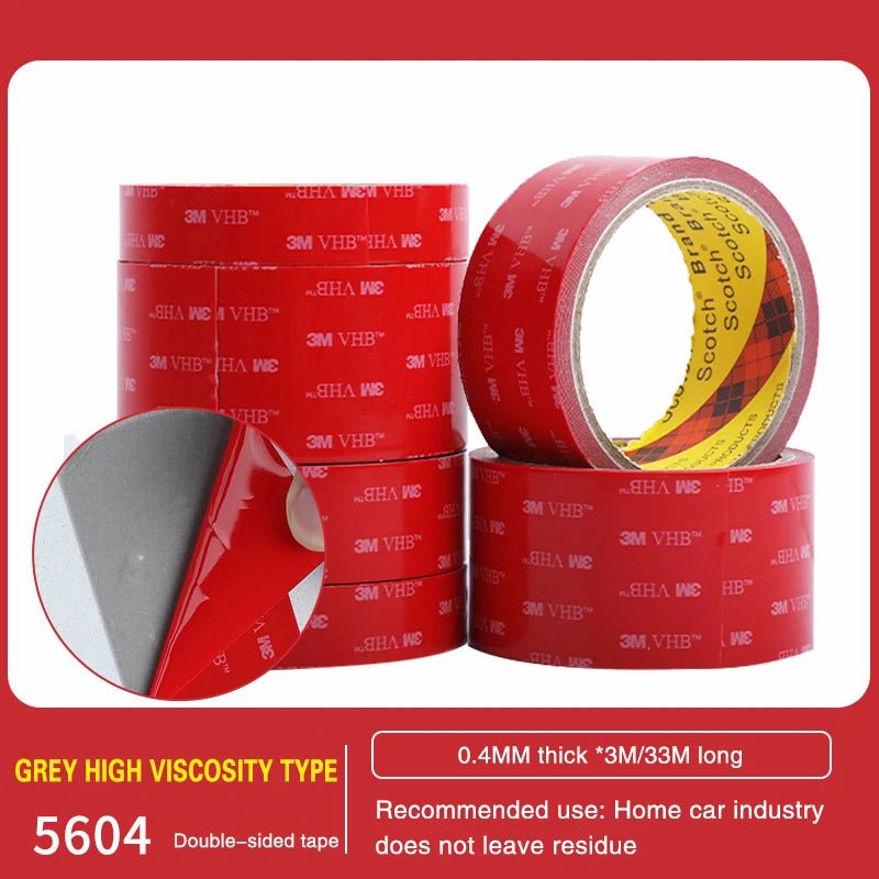 Băng Dính Hai Mặt 3M 5604 Dày 0.4mm Dài 3m Chịu Lực Cao - Daisan Store