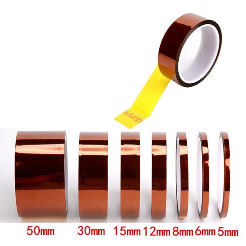 Băng Kapton 3 30mm Dán Điện Polyimide Chịu Nhiệt Cho PCB - Daisan Store