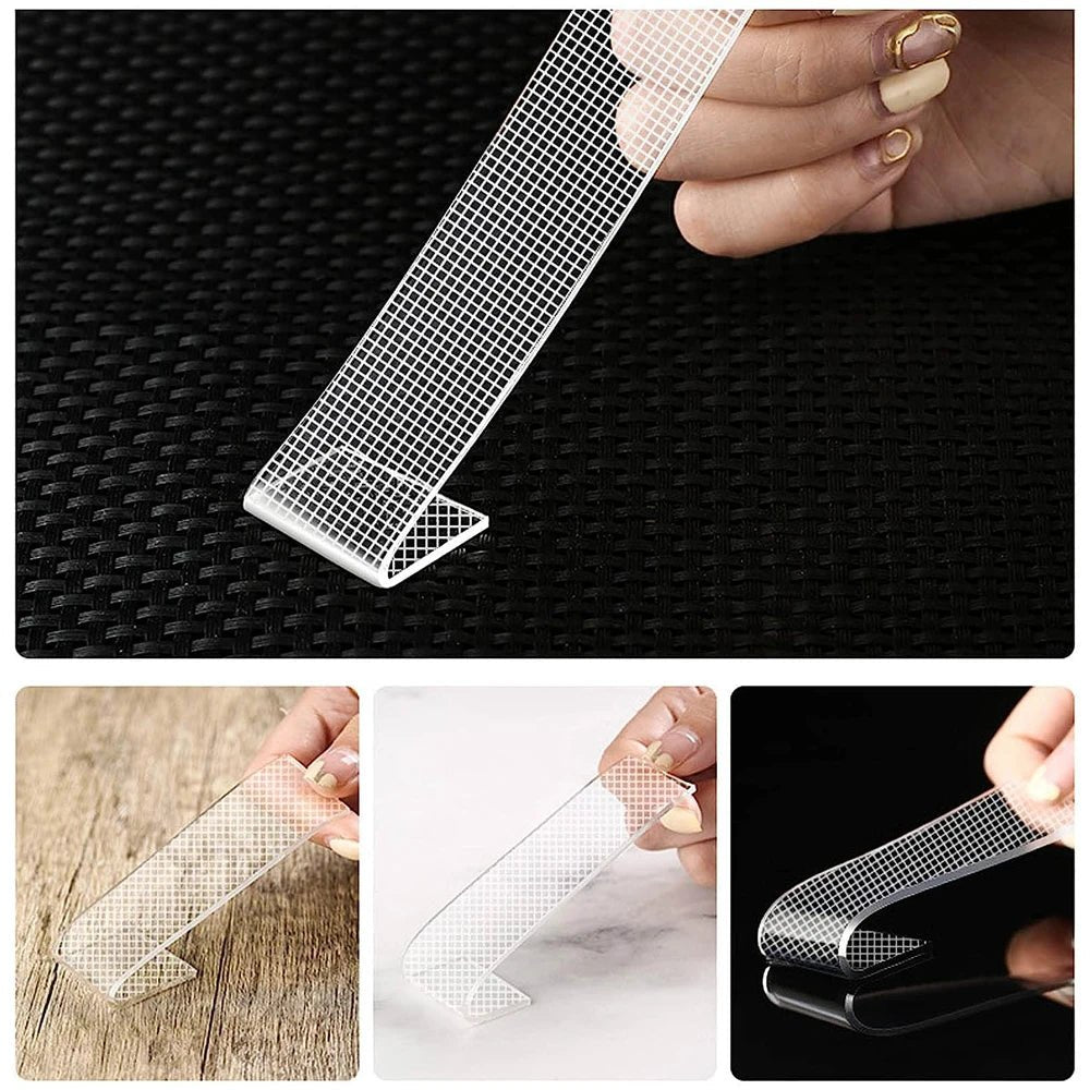 Băng Keo Hai Mặt Nano Trong Suốt Siêu Dính Dễ Gỡ Chịu Nước - Daisan Store