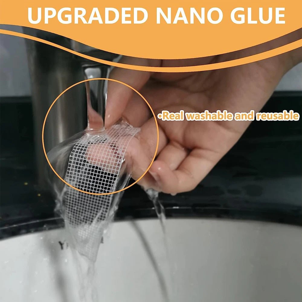 Băng Keo Hai Mặt Nano Trong Suốt Siêu Dính Dễ Gỡ Chịu Nước - Daisan Store