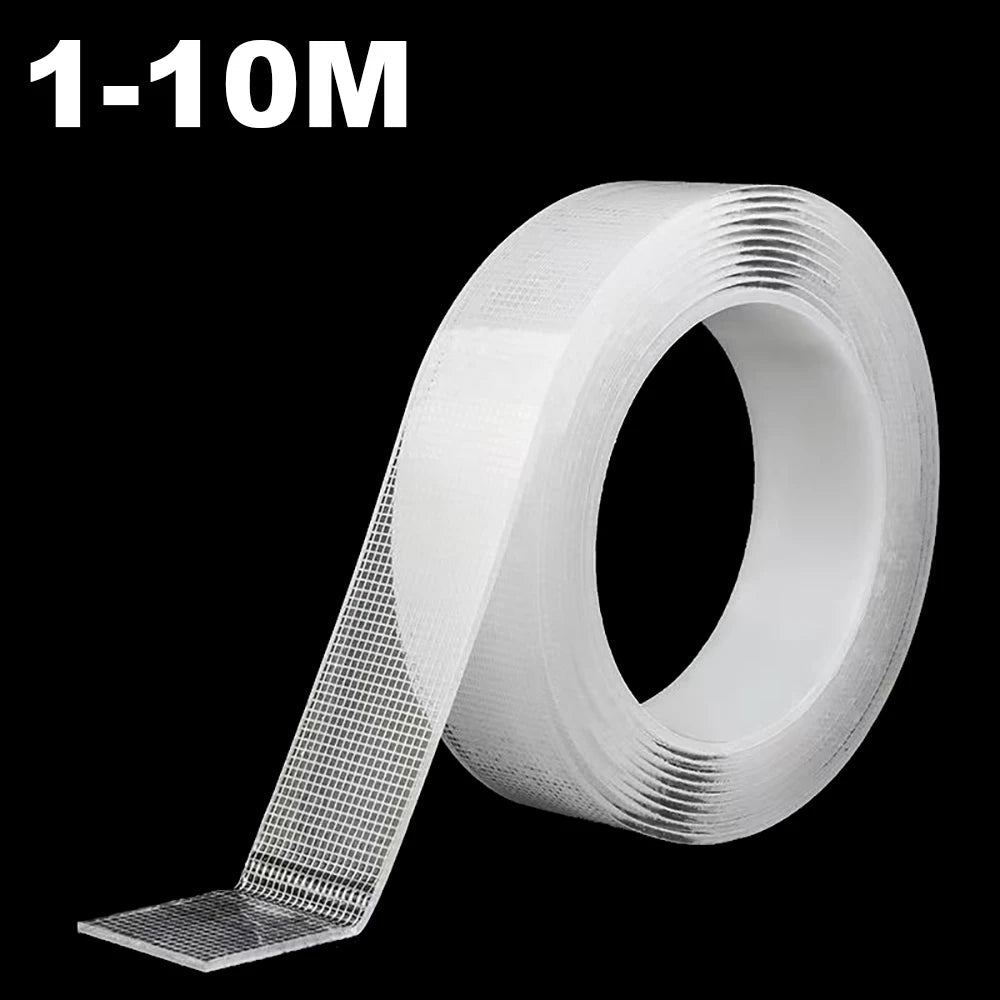 Băng Keo Hai Mặt Nano Trong Suốt Siêu Dính Dễ Gỡ Chịu Nước - Daisan Store