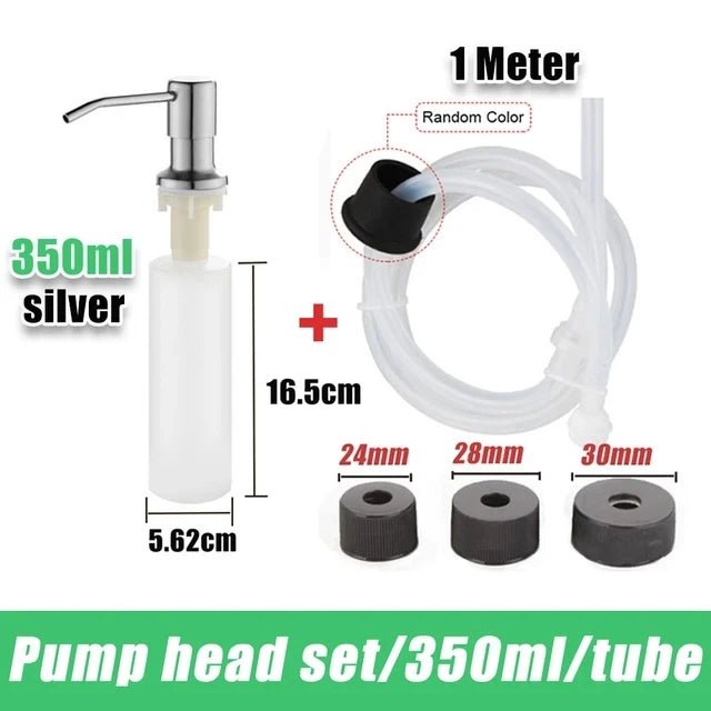 Bình Xà Phòng Rửa Chén Gắn Bồn Inox 500ML Tiện Dụng - Daisan Store
