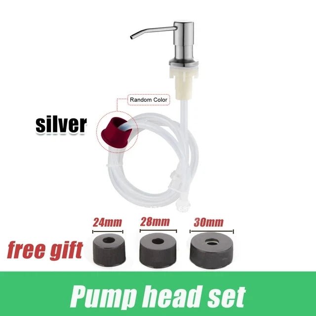 Bình Xà Phòng Rửa Chén Gắn Bồn Inox 500ML Tiện Dụng - Daisan Store