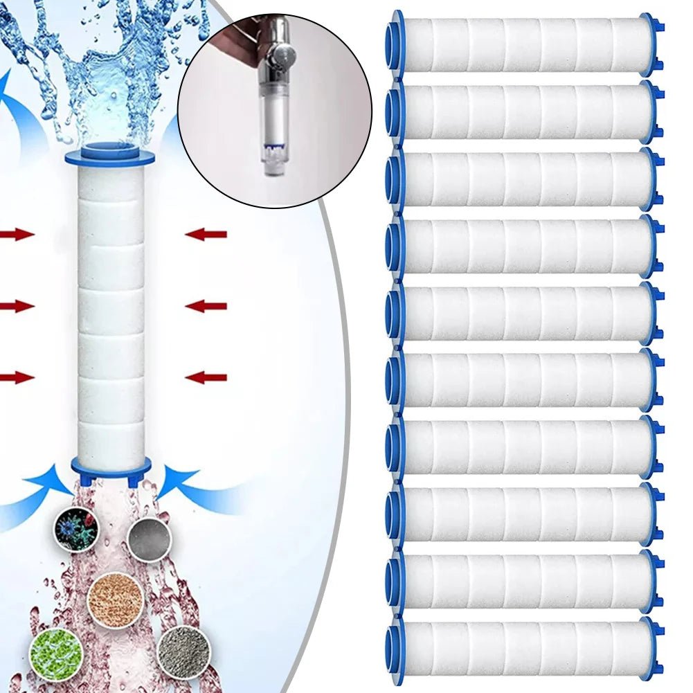 Bộ 10 Lõi Lọc Nước Vòi Sen Turbo PP Cotton Spa - Daisan Store