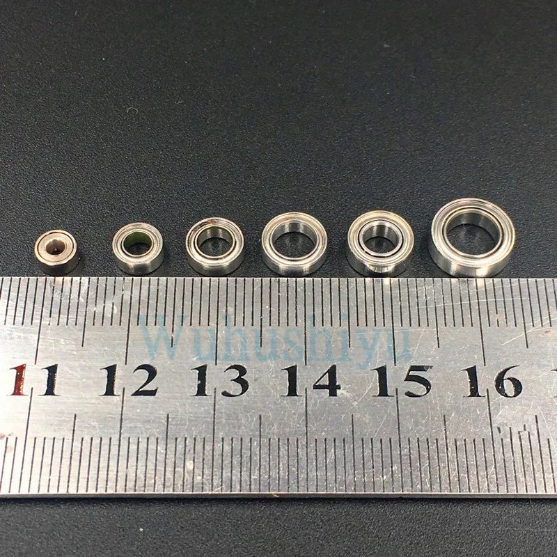 Bộ 10 Vòng Bi Miniature MR62ZZ - MR115ZZ Chính Hãng - Daisan Store