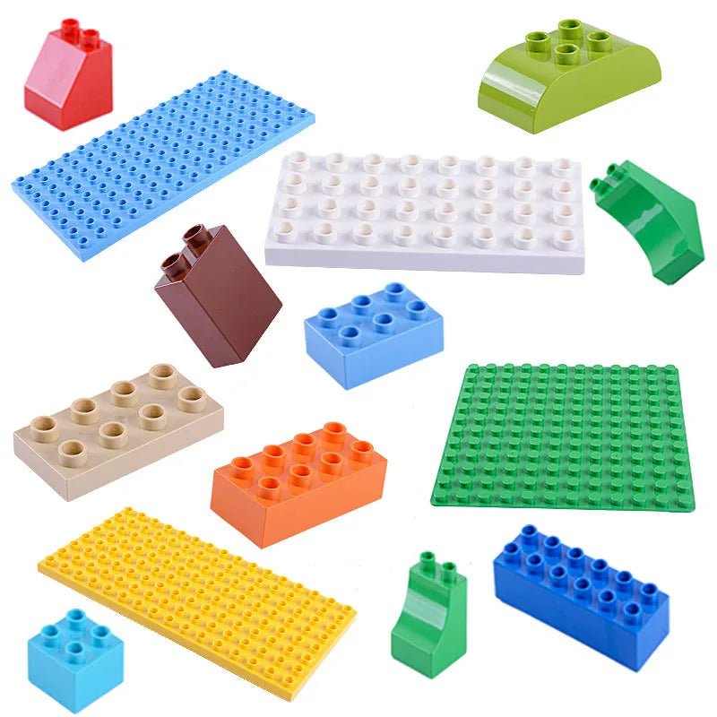 Bộ 12 Khối Tròn Lớn Lắp Ráp Sáng Tạo Cho Bé - Daisan Store