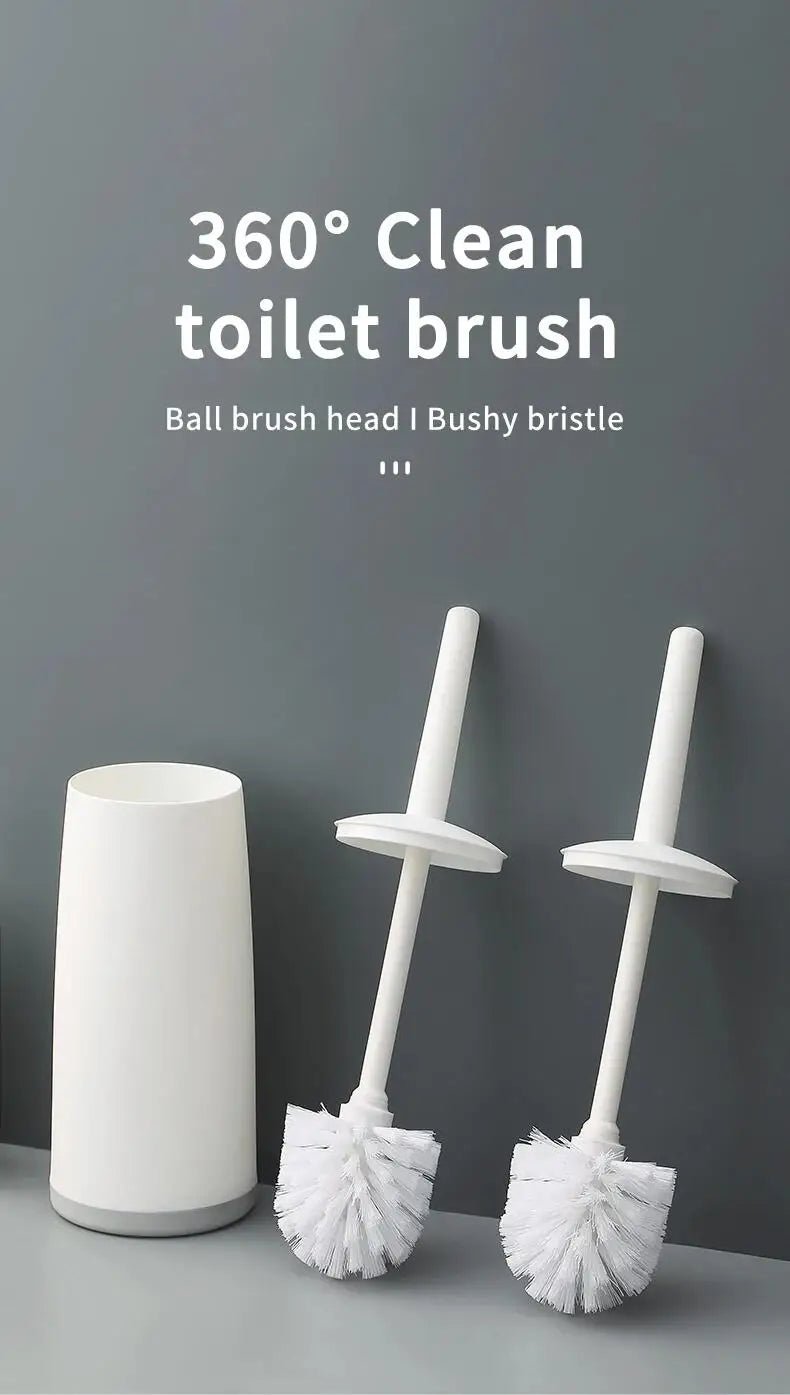 Bộ Chổi Cọ Nhà Vệ Sinh Siêu Dài Đầu Mềm Linh Hoạt - Daisan Store