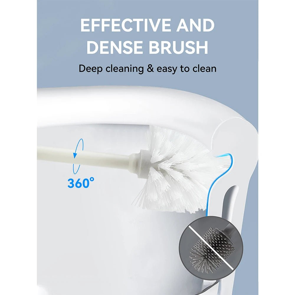 Bộ Chổi Cọ Nhà Vệ Sinh Siêu Dài Đầu Mềm Linh Hoạt - Daisan Store