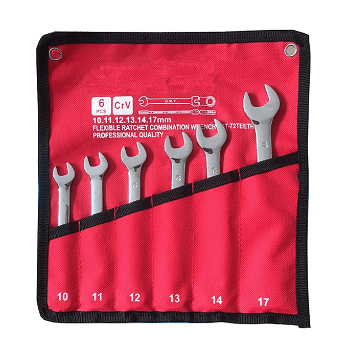 Bộ cờ lê miệng mở mạ gương 6 chiếc - Daisan Store