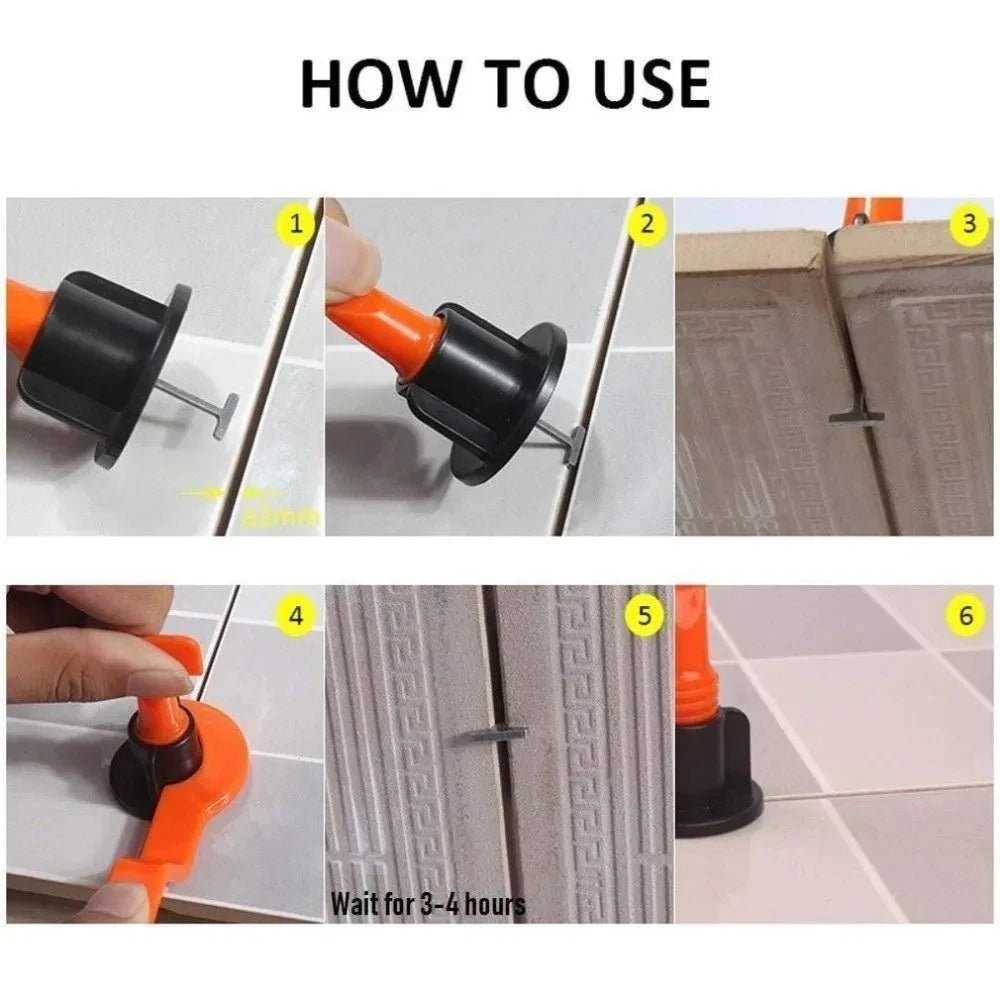 Bộ Dụng Cụ Căn Lề Gạch 151 Miếng Hệ Thống Leveling - Daisan Store