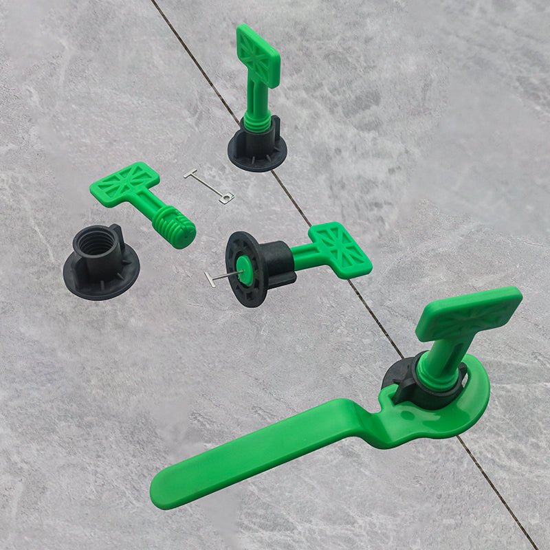 Bộ dụng cụ hệ thống cân bằng gạch gốm bằng thép không gỉ, khoảng cách chữ thập 1mm, tái sử dụng hiện đại - Daisan Store