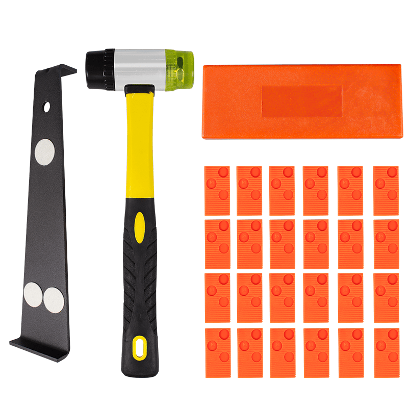 Bộ dụng cụ lắp đặt sàn gỗ 43 món hiện đại chuyên nghiệp, đầu búa 40mm - Daisan Store
