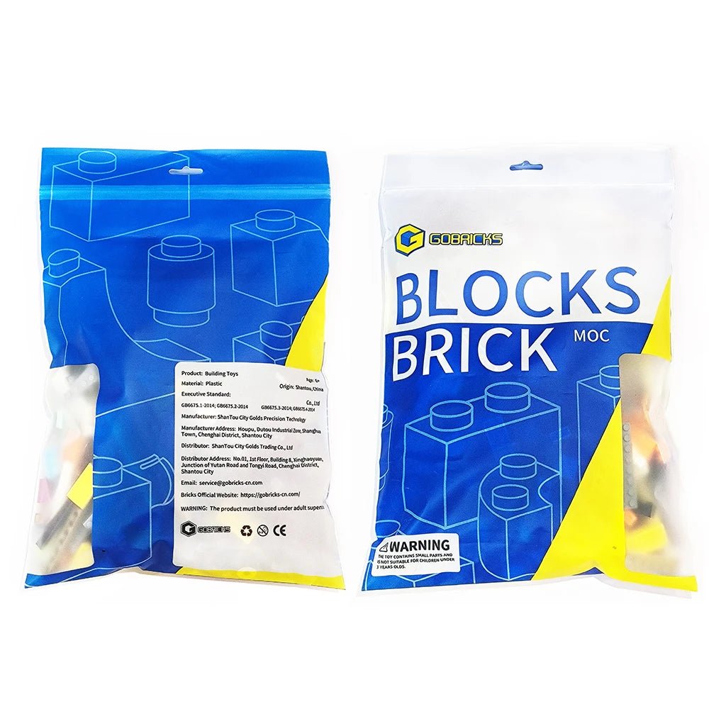 Bộ Gạch Xếp Hình Gobricks 500g Tự Do Sáng Tạo MOC - Daisan Store