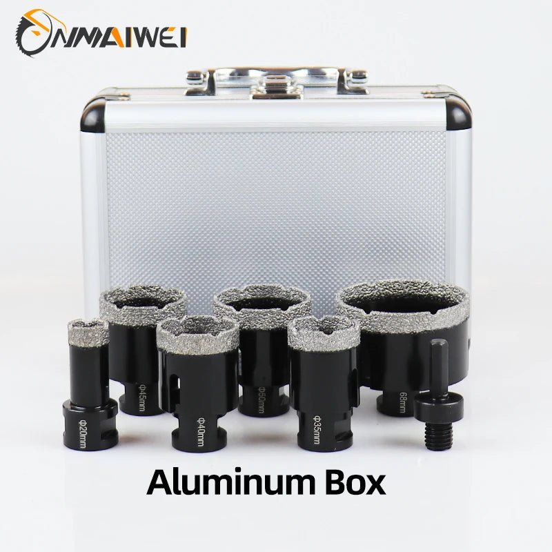 Bộ Mũi Cắt Lỗ Kim Cương M14 Cho Máy Mài Góc 7 Mảnh - Daisan Store